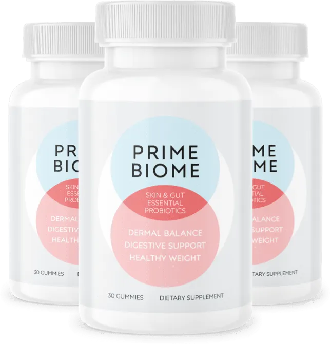 PrimeBiome 3 bottle pack
